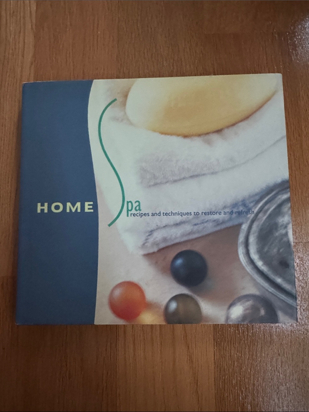 Spa Home Booklet - Blue, Cream, Yellow